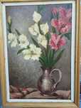 Pictura ulei pe carton