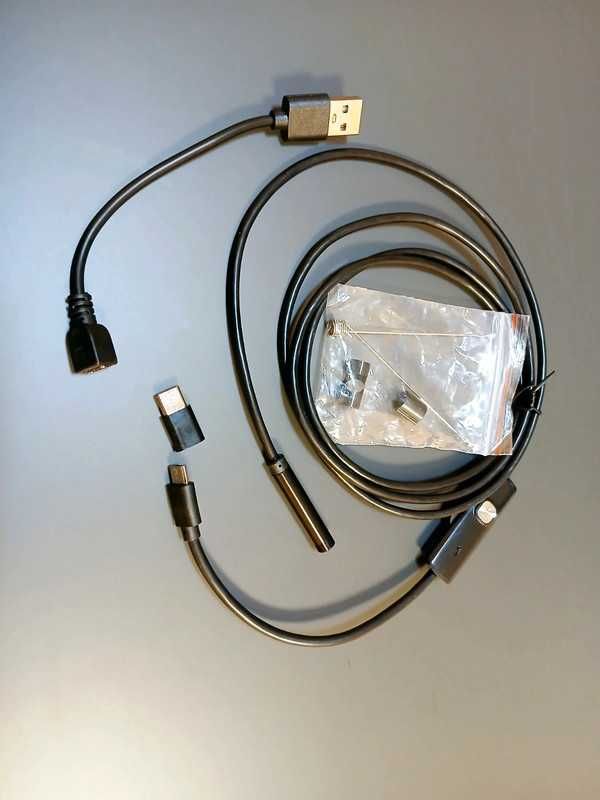 Camera video endoscop la 2-5m - Transport gratuit