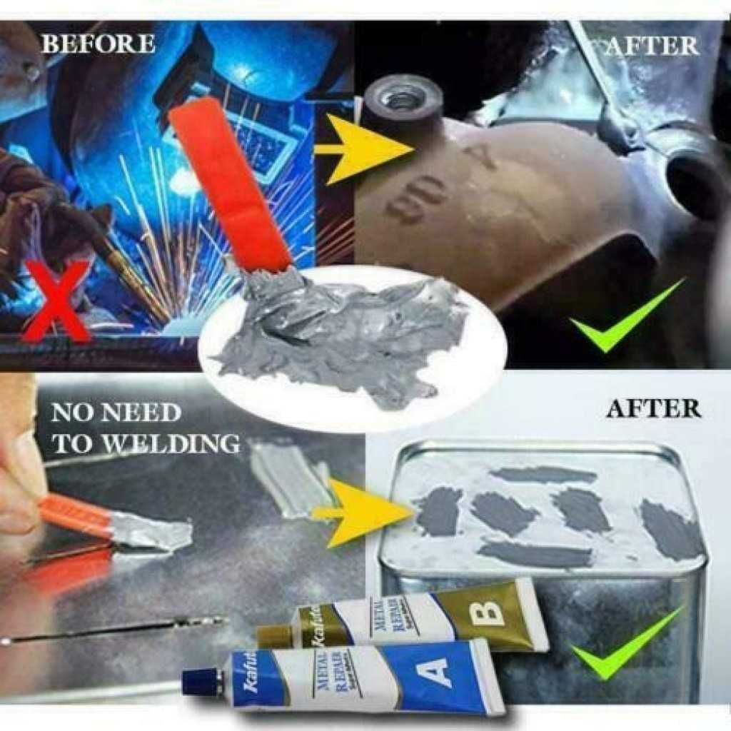 Супер мощно лепило за метал, стомана, керамика, дърво и други