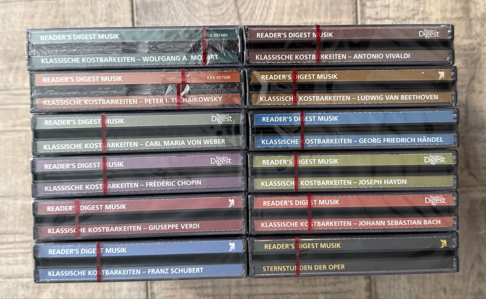 Lot 12 cd-uri muzica clasica - Mari clasici ai muzicii