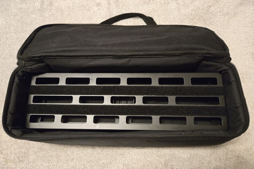 Pedalboard 4-7 pedale chitara Rockboard DUO 2.1 cu husa protectie