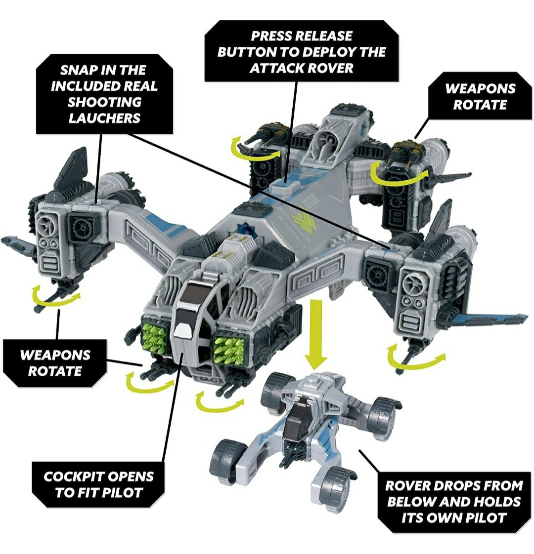 Конструктор Snap Ships Wasp / Falx Battle Set. США