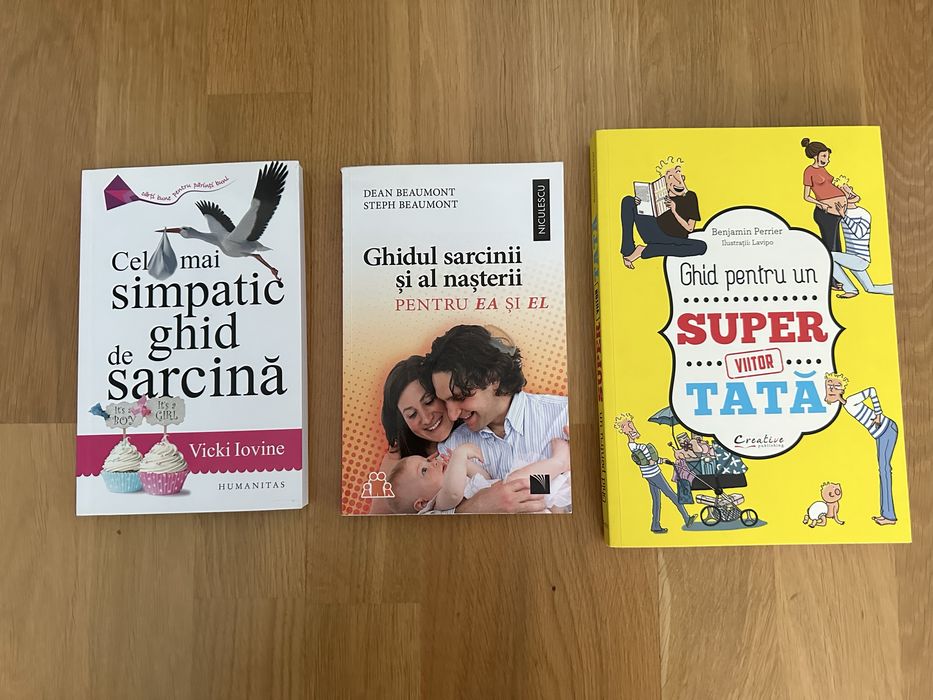 Lot 14 carti sarcina, alaptare si puericultura