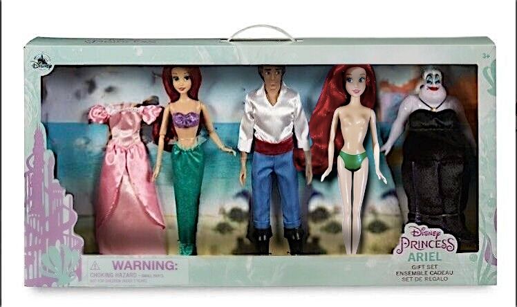 Гифт Сет Русалочка Ариэль Оригинал Дисней Куклы