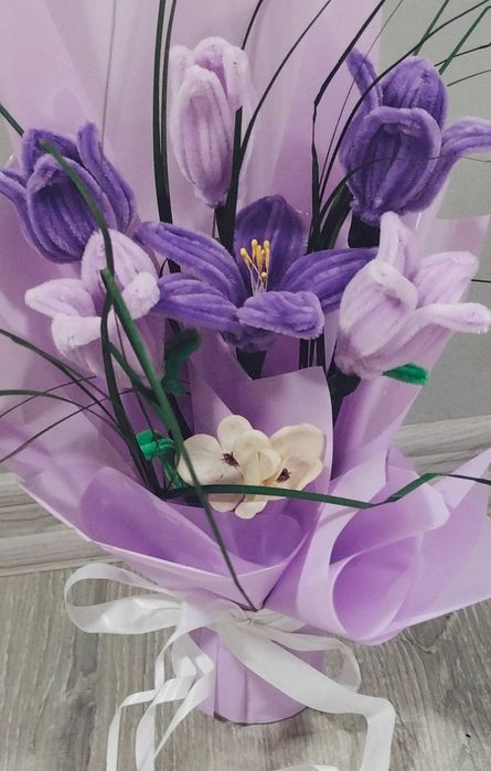 Ръчно изработени цветя