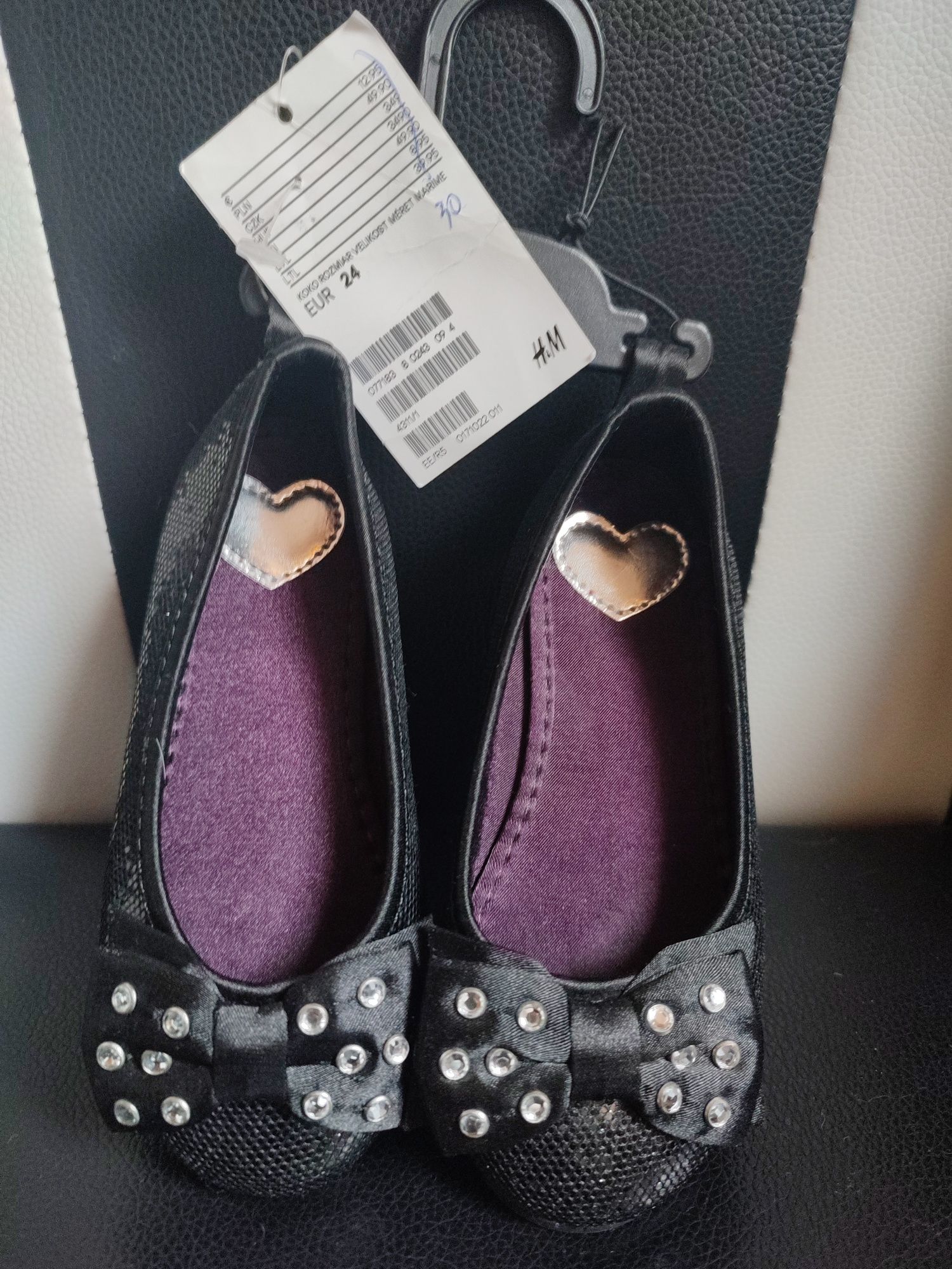 Pantofi noi H&M mărime 24 Crăciun