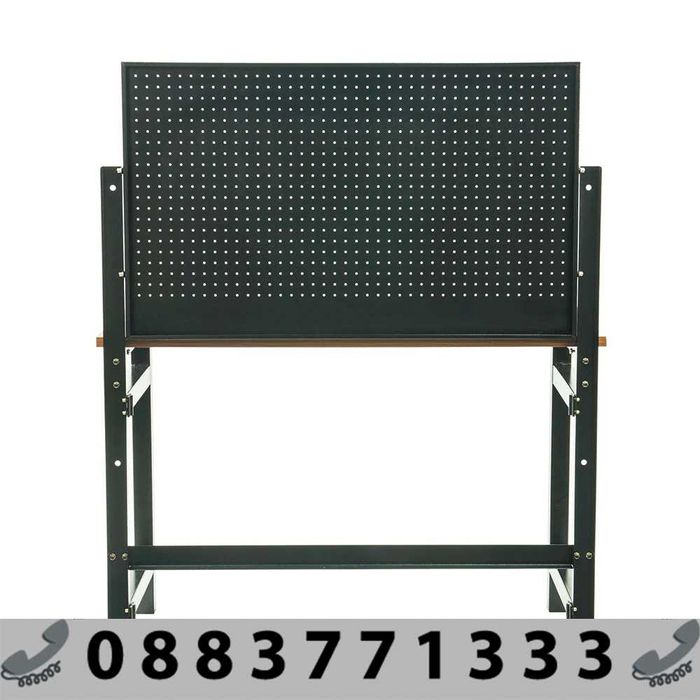 НЕМСКА Сгъваема работна маса за инструменти Stahlmayer + ЛЕД ФЕНЕР