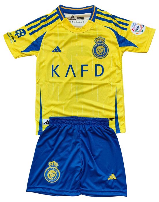 Детски футболен екип Ал Насър Роналдо Al Nassr тениска и шорти Ronaldo