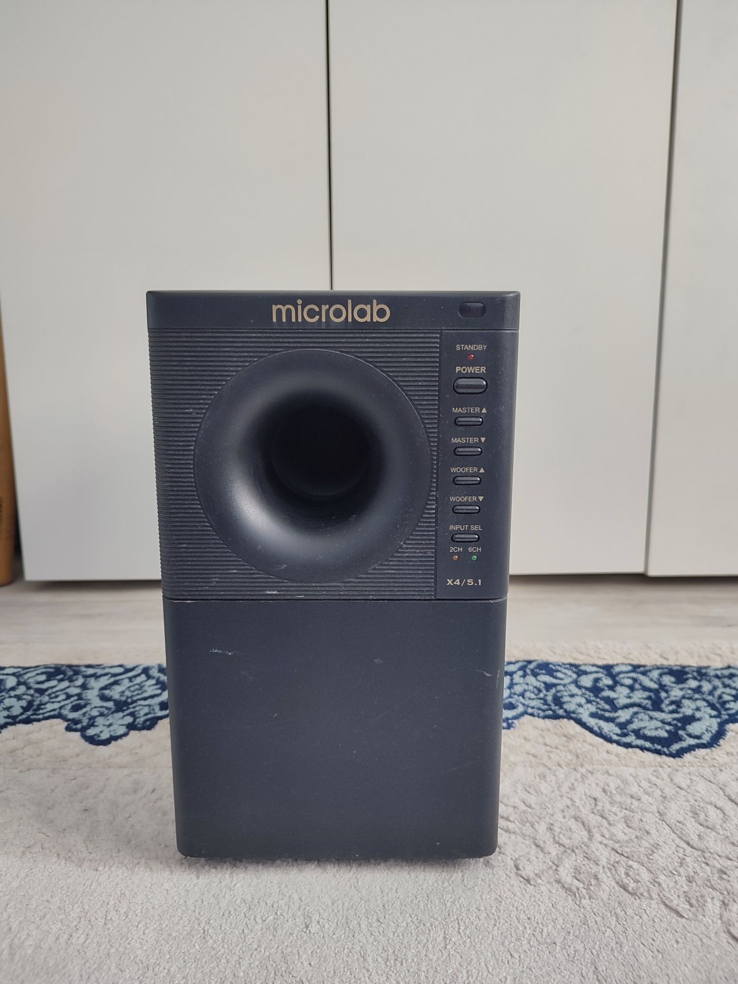 Продаю Вега 15 АС-109 и сабвуфер Microlab X4 5.1