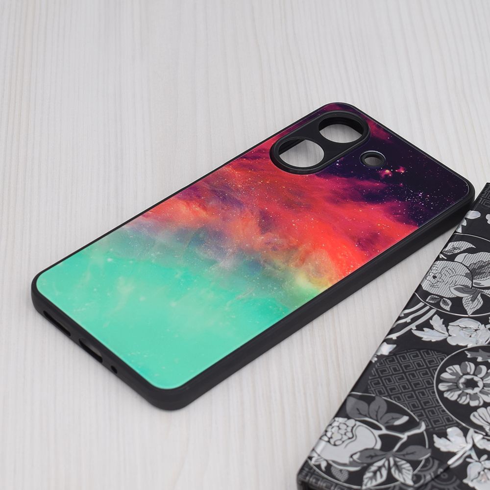 Techsuit - Glaze Series - Xiaomi Redmi 13C 4G / Poco C65 - Fiery Ocean