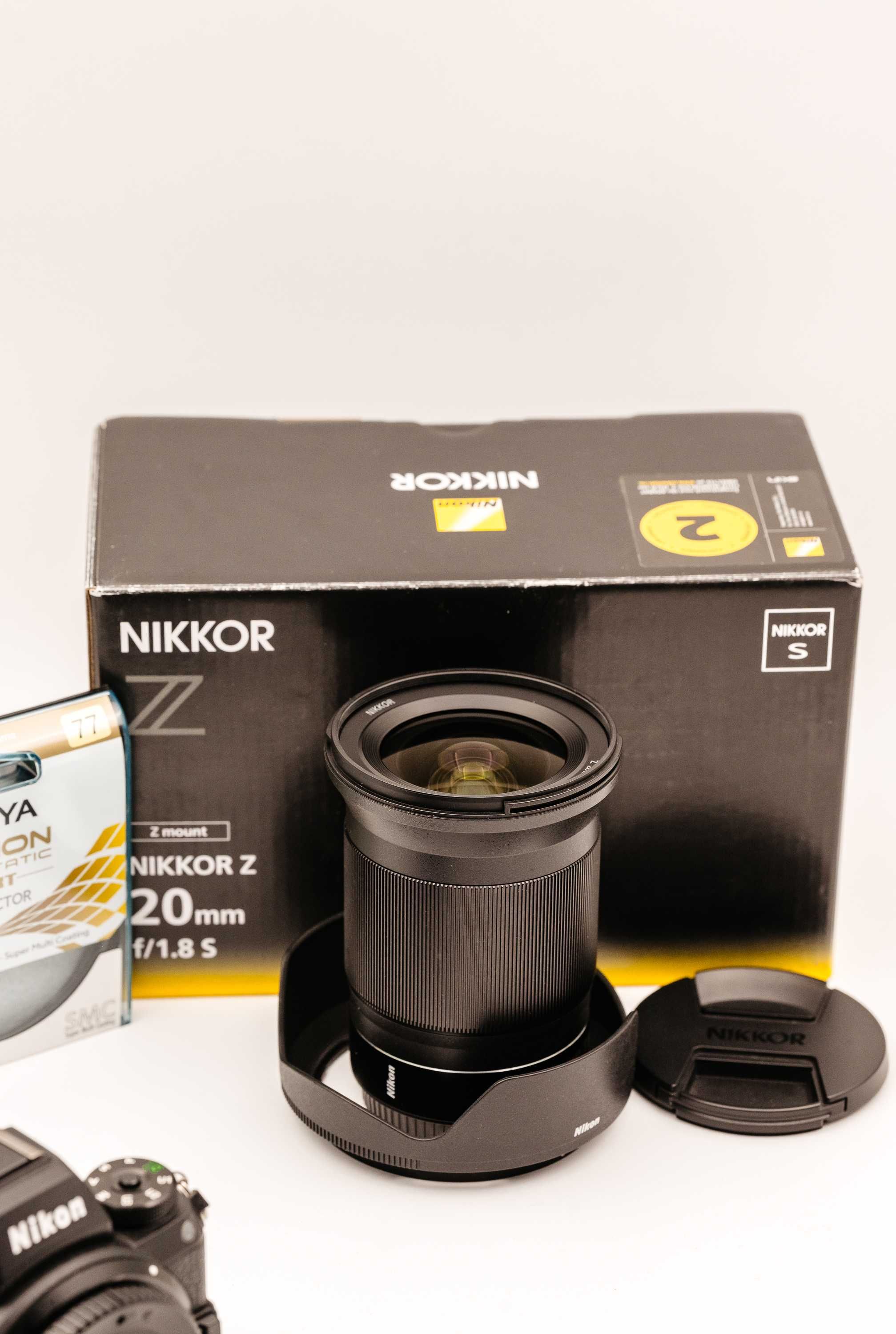 Nikon Z 20mm 1.8 S, nou! Super pret! Filtru 77 cadou