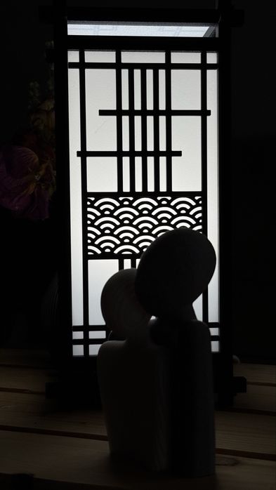 Veioza in stil japonez