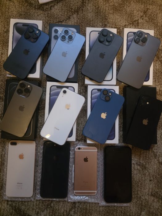 Iphone 15pro/14pro/ 13pro/13pro max/13/12/ xr/SE/8plus impecabile