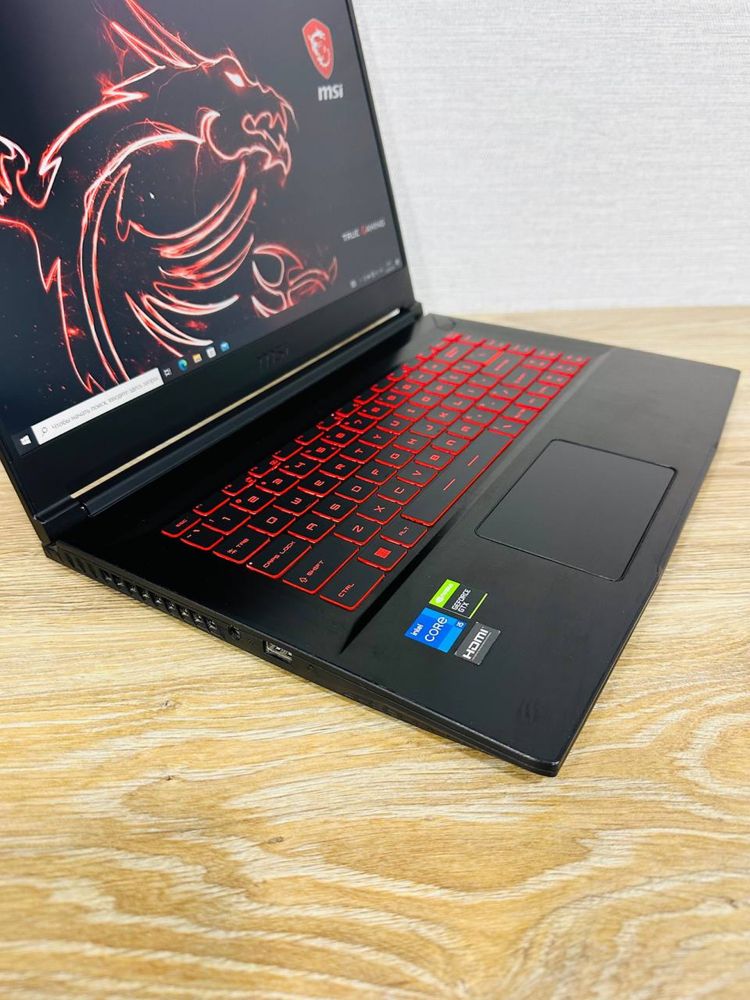 MSI Core i5-12 Ядерный с GTX1650 Топовый, Игравой ноутбук с Гарантией