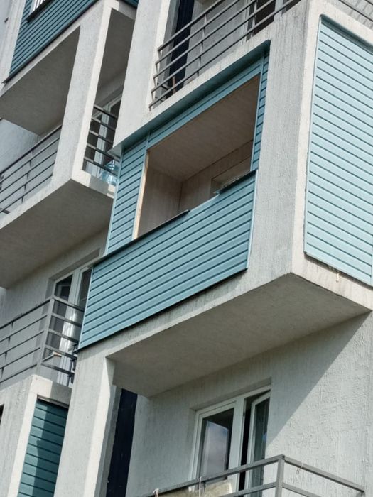 Ремонт балконов, обшивка балкона, утепление балкона, шкафы