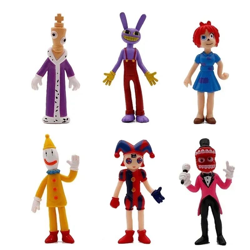 Set cu 6 Figurine The Amazing Digital Circus NOU