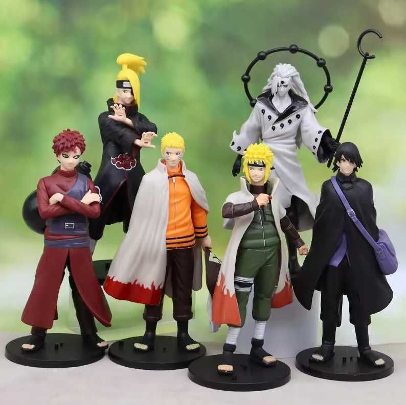 Set 6 figurine Naruto Shippuden