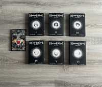 Death Note colectie manga volume 1-6 si How to read (volumul 13)