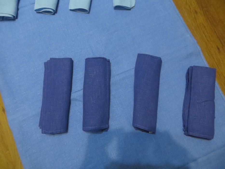 Покривки и салфетки от лен за декорация на маса