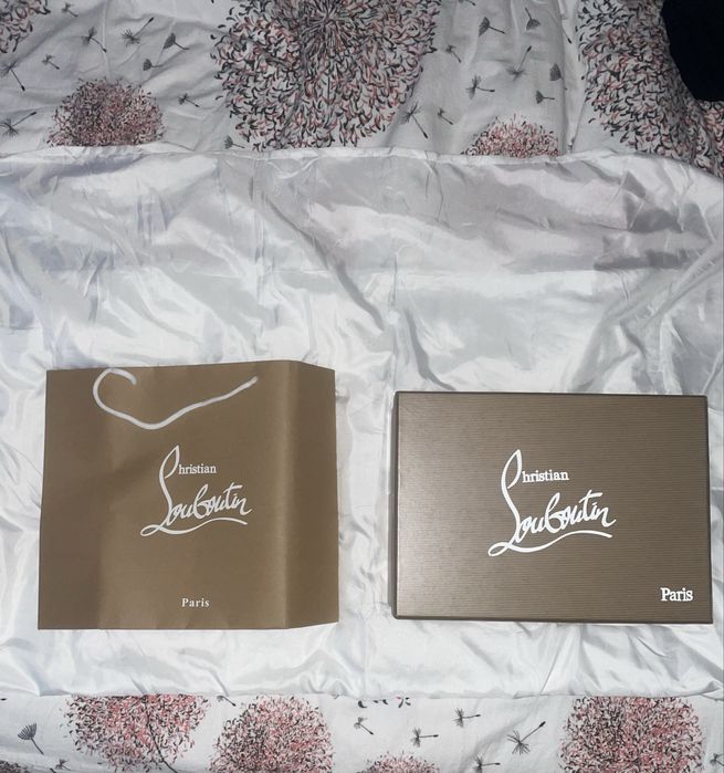 Christian Louboutin Black Spikes High Top Sneakers