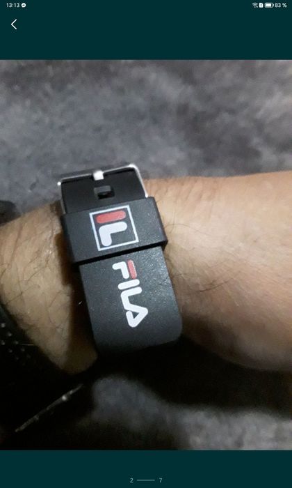 Vând ceas Fila original, în stare foarte bună, silicon. Trimit prin po