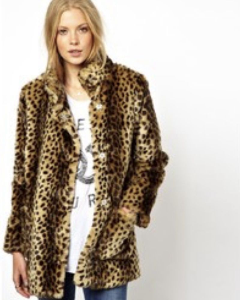 Экошубка под леопарда asos