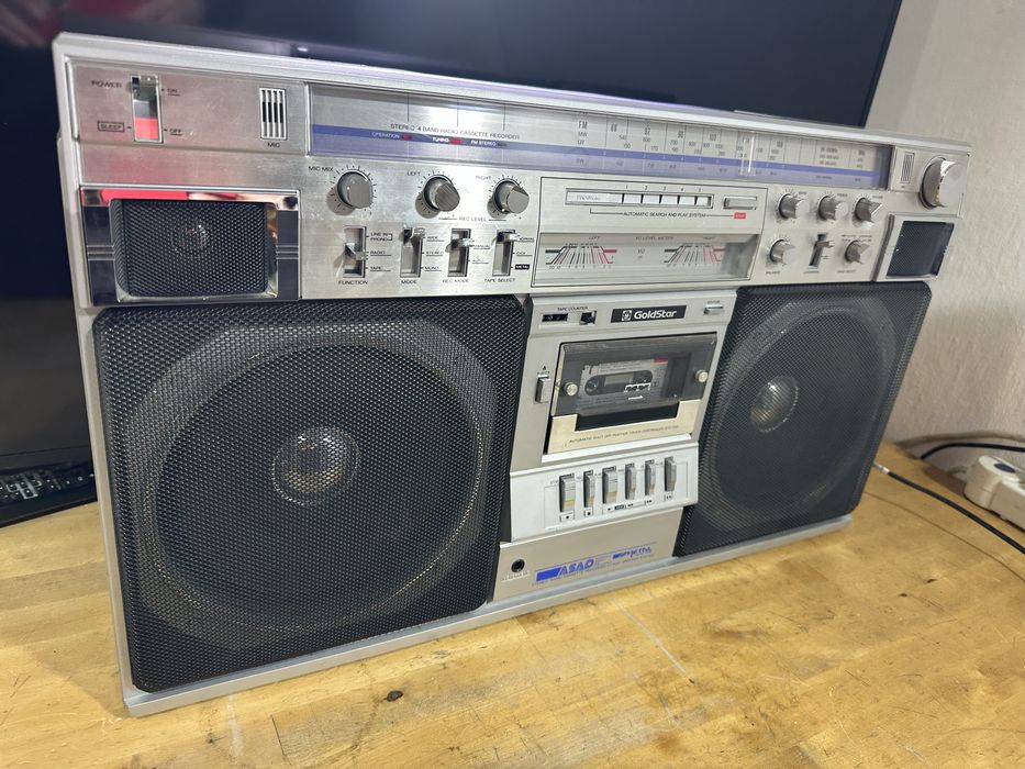 Radio casetofon boombox goldstar tsr-800