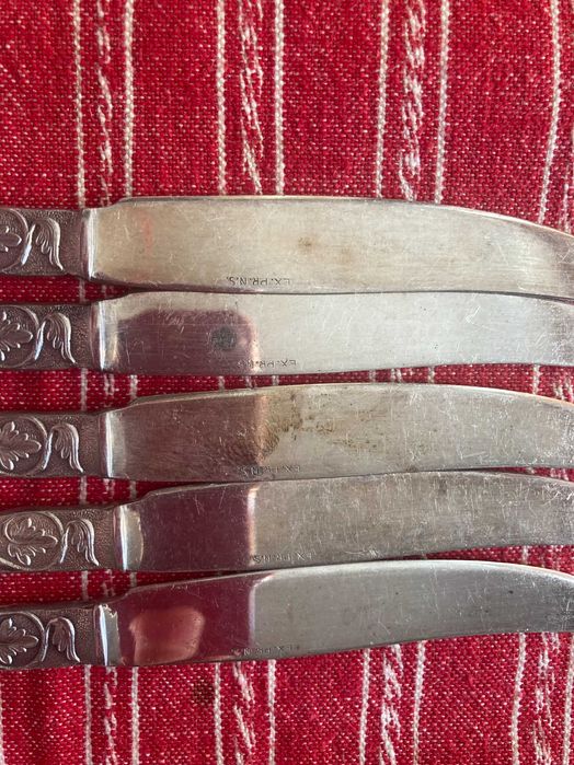 Посребрени шведски десертни ножчета Extra Prima NS