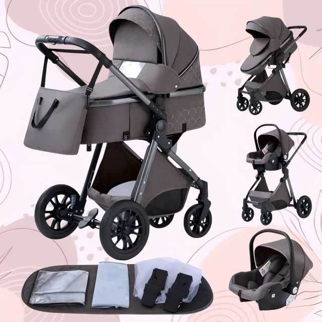 ‼️ NOU Carucior Bebe 3 in 1 Bebelus Landou Copii Pliabil Smart + CADOU