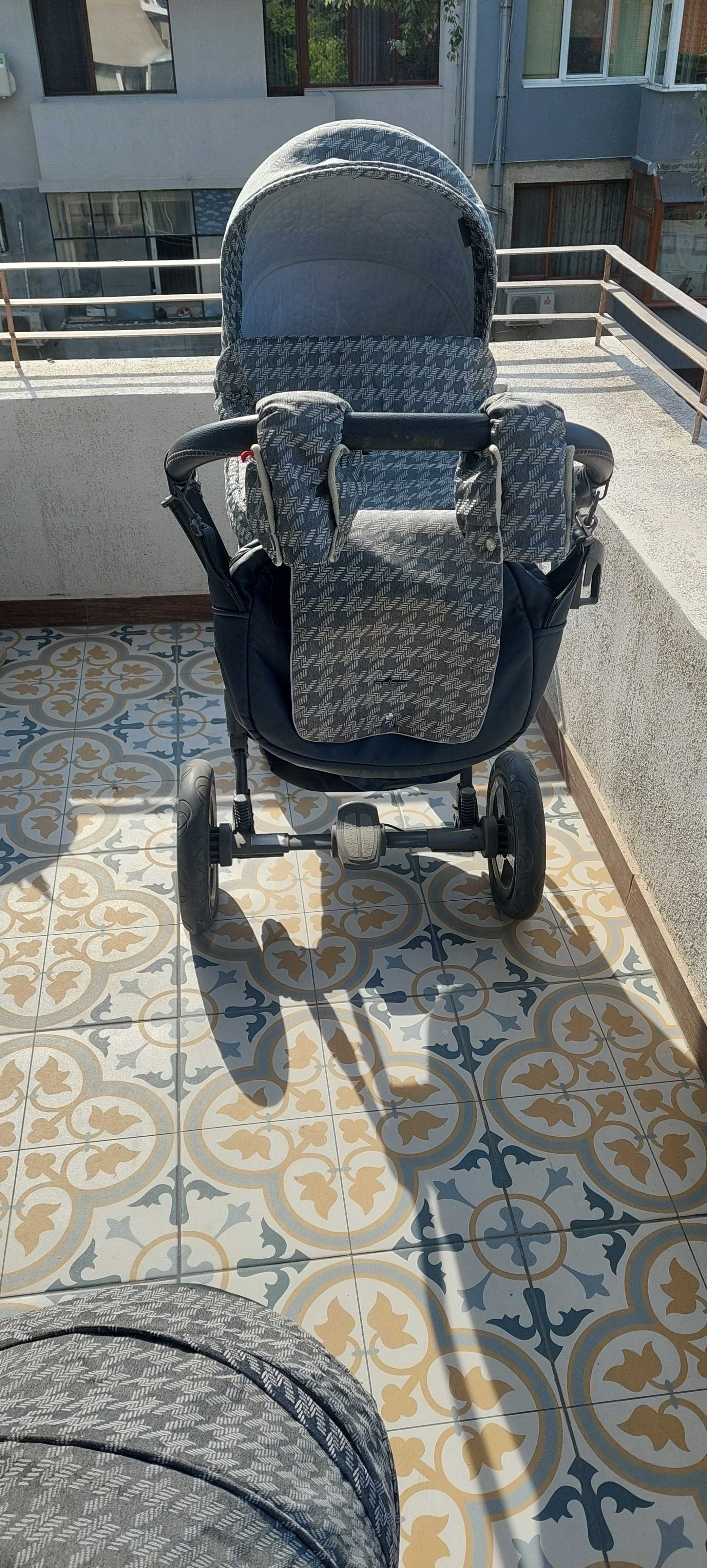 Бебешка количка с 3 коша