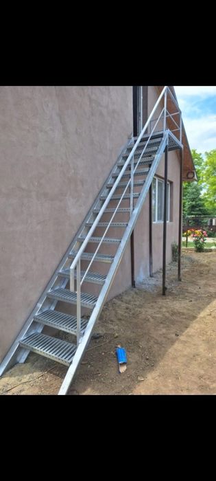 Scara metalica zincata 4mm g