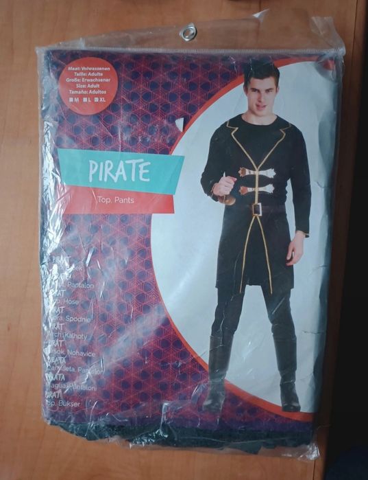 Costum barbati Halloween, mărimea XL