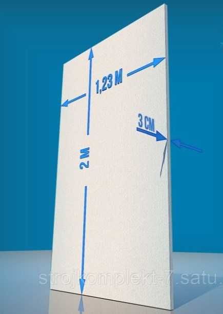Продаём пенопласт разной плотности