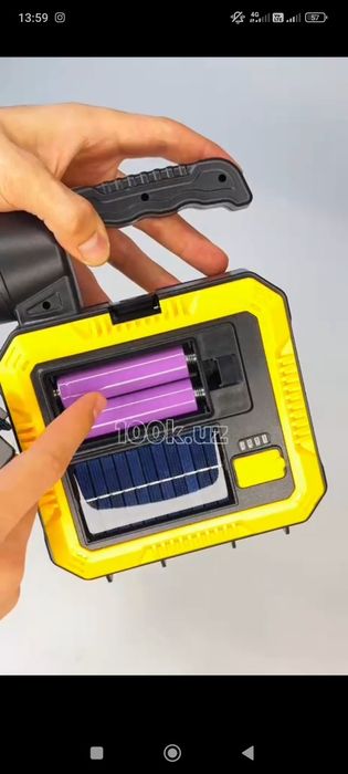 Universal portativ chiroq - Quyosh va USB quvvatli yoritgich

 Asosiy