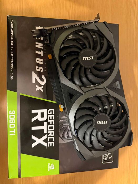 Placa video MSI GeForce RTX 3060 Ti VENTUS 2X OC LHR 8GB GDDR6 256bit