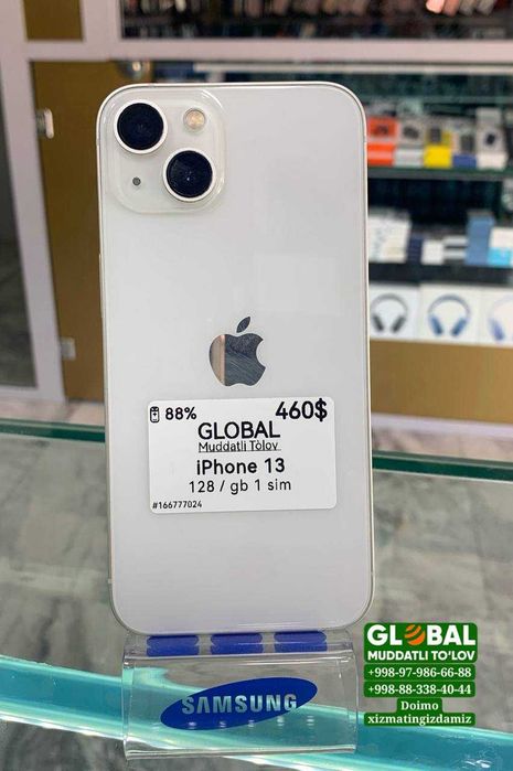 iPhone 13 Muddatli Tolovga