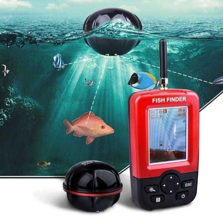 Сонар за риба/риболов/Fish Finder безжичен професионален ,обхват 200 м