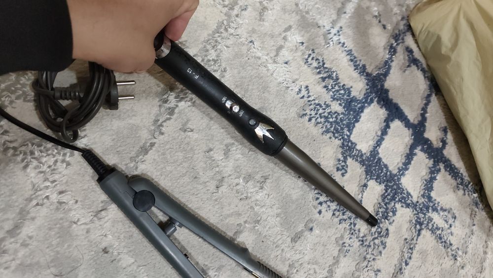 Плойка для волос и фен