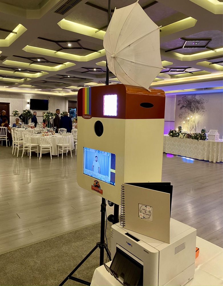 Cabina foto & platforma 360 pentru evenimente - Inchiriere