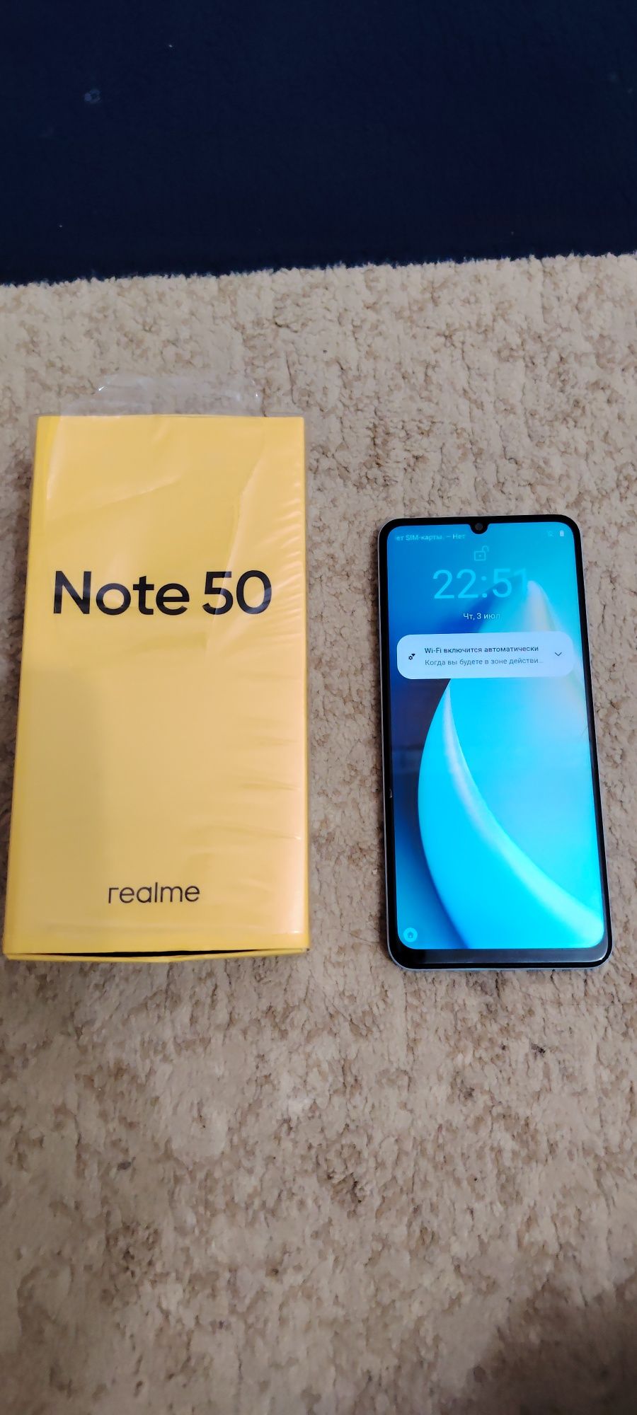 Realme note 50...