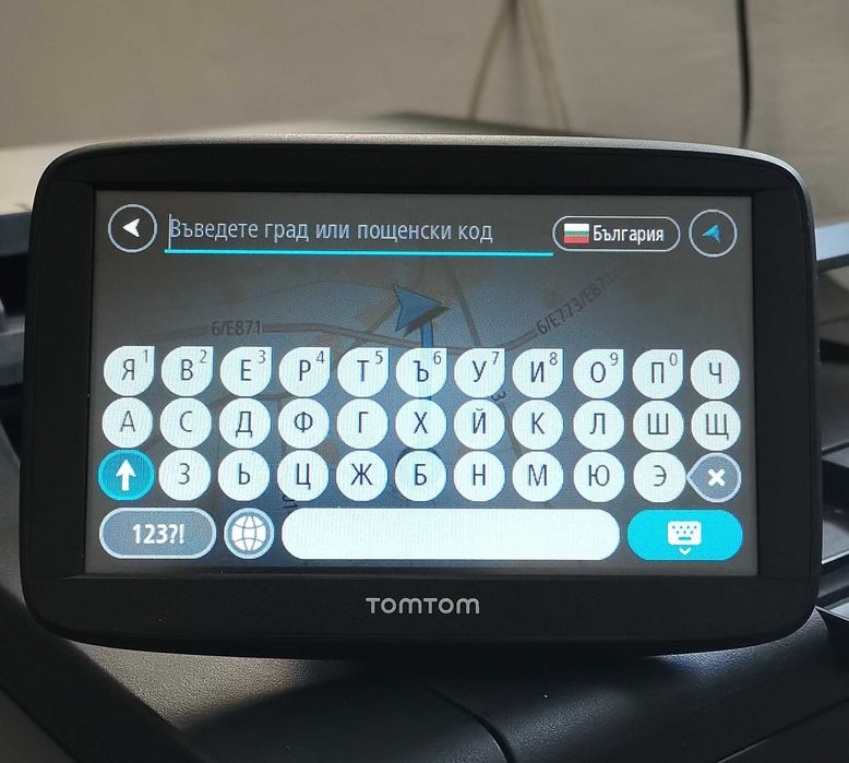 5.2 инча навигация Tom Tom Truck 52 за камион с карти 2025 г.