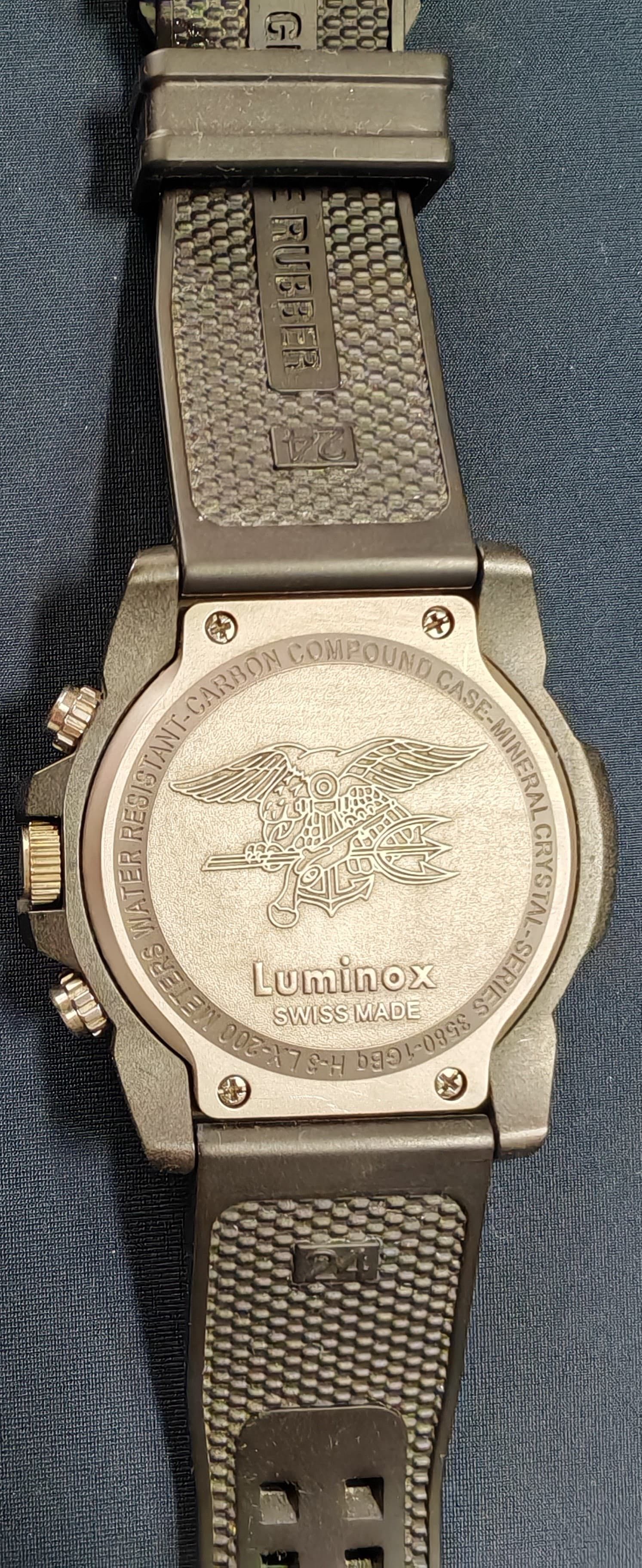 Ceas Luminox, tritiul în stare excelentă