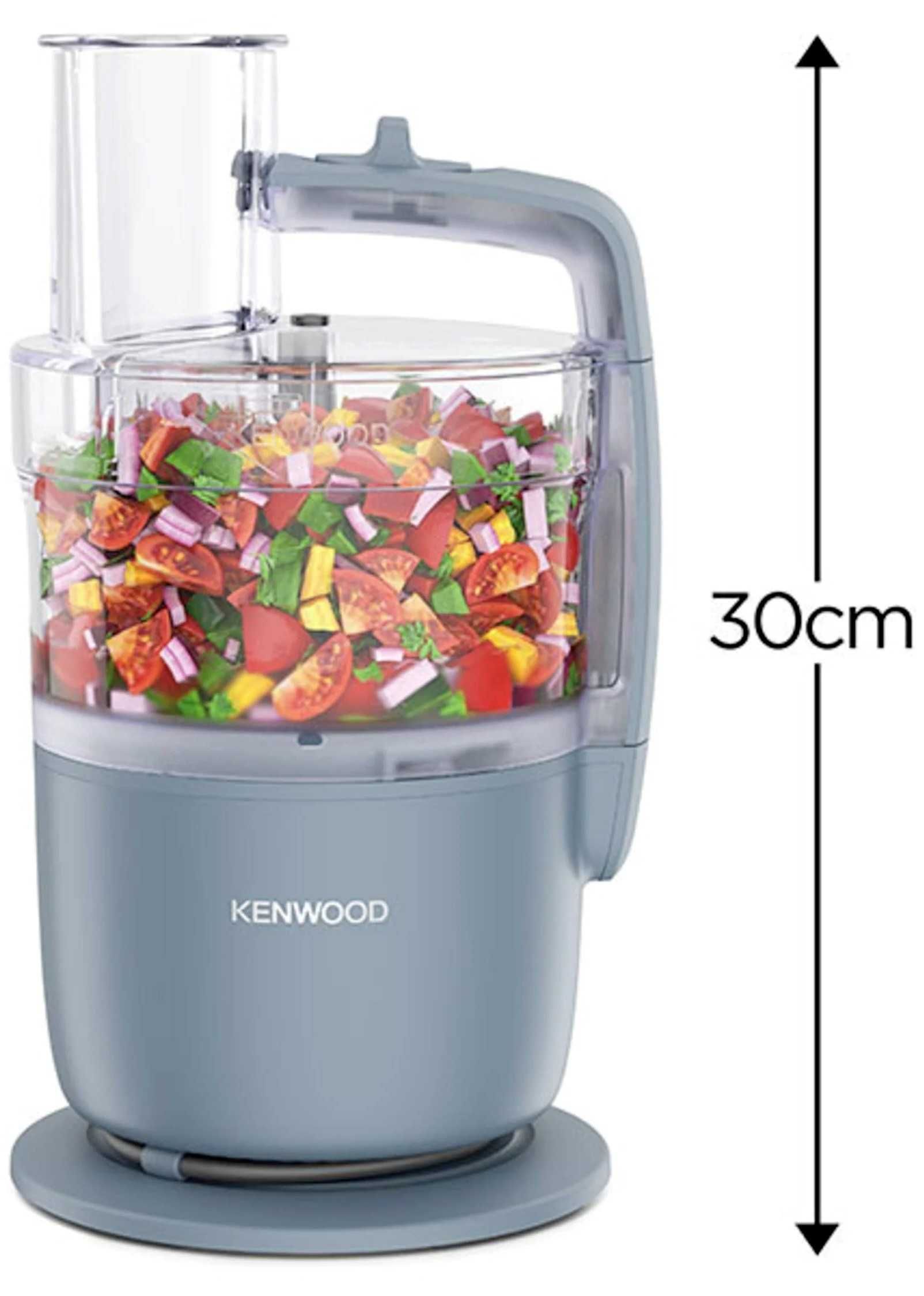 Овощерезка Kenwood Multi Pro Go FDP22.130RD объем чаши 1.3 литра.