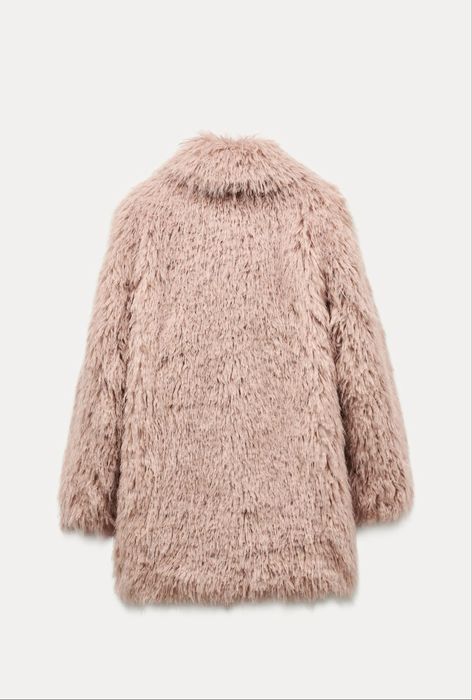 Ново пухено палто Zara / Зара