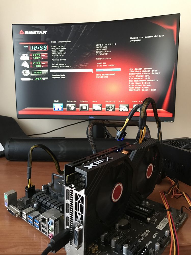 Placa de baza complet procesor cooler rami