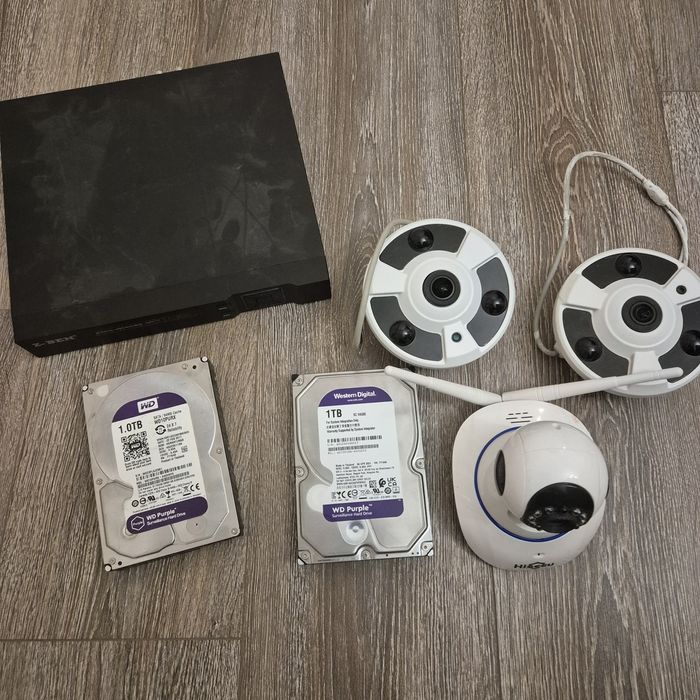 Камеры видеонаблюдения разные