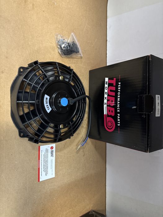 Електрическа перка вентилатор 7” 12V 80w mg-we-003