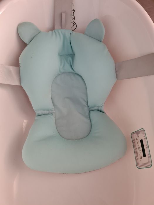 Детская ванночка и матрасик для купания