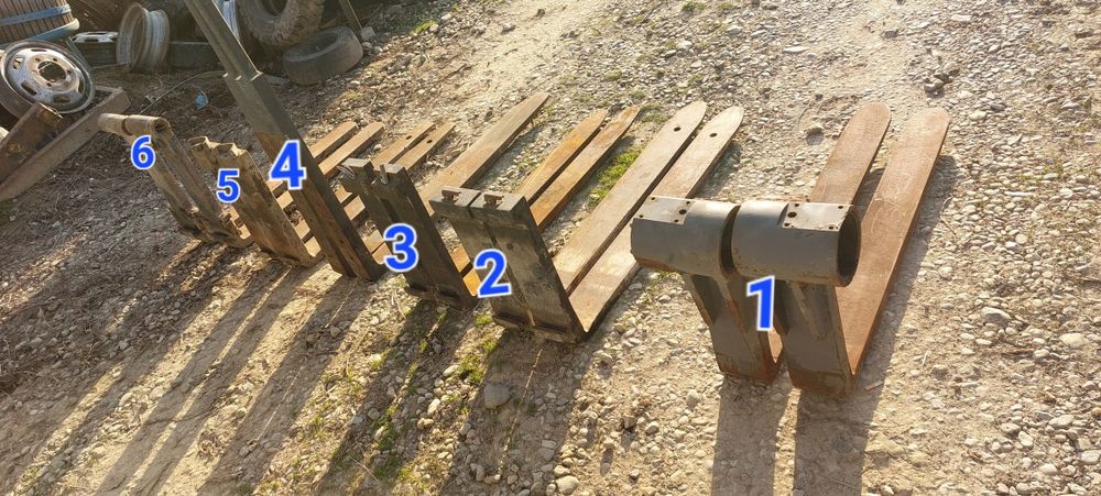 Furci Stivuitor Lame Brate Stivuitor Buldo Excavator