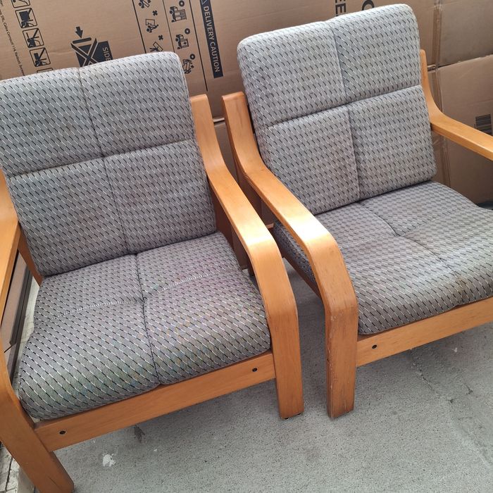 Set fotolii structura lemn